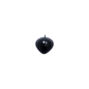 Eye Shield, Large, Black Plastic, Bilateral, Autoclavable, With Handle (28.5mm x 25.5mm) 