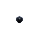 Eye Shield, Medium, Black Plastic, Bilateral, Autoclavable, With Handle (27.5mm x 24.5mm) 