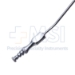Frazier Suction Tube, Angled, Finger Cut-Off, 10Fr, 3.3mm, Overall Length 4" (102mm) - 91098310