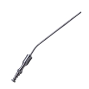 Frazier Suction Tube, Angled, Finger Cut-Off, 10Fr, 3.3mm, Overall Length 4" (102mm) 