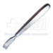 Farabeuf Periosteal Raspatory, Straight Edge, Curved 13mm Blade, Sharp, Overall Length 6" (152mm) - E8108
