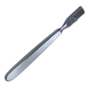 Farabeuf Periosteal Raspatory, Curved Edge, Straight 13mm Blade, Sharp, Overall Length 6" (152mm) 