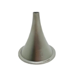 Farrior Ear Speculum, Size 3, Oblique, Ebony, Oval End, 6mm x 5.5mm Outer Diameter, Overall Length 1-3/4" (43mm) 
