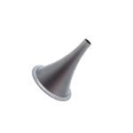 Farrior Round Oblique Ear Speculum, Size 3, 8mm, Overall Length 40mm 