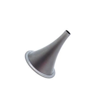 Farrior Round Oblique Ear Speculum, Size 3, 8mm, Overall Length 40mm 