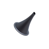 Farrior Speculum, Size 2, Oval, Oblique Inner Diameter 4 x 5mm, Overall Length 1-5/8" (42mm) 