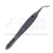 Faulkner Lens Folding Forceps, Serrated Handle, 12mm Tip To Bend, Overall Length 4-1/4" (110mm) - 11-6-9342