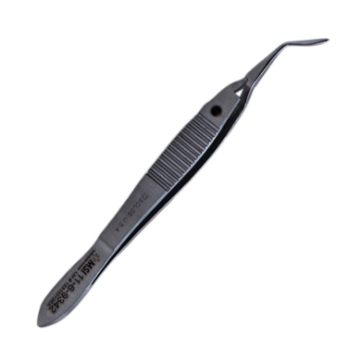 Faulkner Lens Folding Forceps, Serrated Handle, 12mm Tip To Bend, Overall Length 4-1/4" (110mm) 2718446,11/6/9342,K5-8231,08-01335