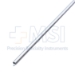Ferguson Frazier Suction Tube, 75 Degrees Angled Shaft, 9 French, 3mm, Finger Thumb Plate Cutoff Hole, Medium Large Working Length 4" (100mm), Overall Length 6 1/4'' (159mm) - 114-2480