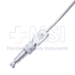 Ferguson Frazier Suction Tube, Angled, Finger Thumb Plate Cutoff Hole, 10Fr, Working Length 6" (150mm) Overall Length 8'' (203mm) - 114-2477