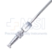 Ferguson Frazier Suction Tube, Angled, 14 French, Finger Thumb Plate Cutoff Hole, Working Length 6" (150mm), Overall Length 8'' (203mm) - 114-2479