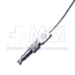 Ferguson Frazier Suction Tube, Angled, Finger Thumb Plate Cutoff Hole, 6Fr, Working Length 7-7/8" (200mm), Overall Length 10-1/4'' (260mm) - 114-2470