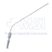Ferguson Frazier Suction Tube, Angled, 7 French, Finger Thumb Plate Cutoff Hole, Working Length 6" (150mm), Overall Length 8'' (203mm) - 114-2474