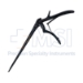Ferris Smith Kerrison Rongeur, 40 Degrees Upbite, 1mm Bite, EZ Cleaning System, Thin Footplate, Working Length 8" (203mm) - FS81040UTHDLC