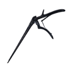 Ferris Smith Kerrison Rongeur, 40 Degrees Upbite, 1mm Bite, EZ Cleaning System, Thin Footplate, Working Length 8" (203mm) 