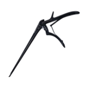 Ferris Smith Kerrison Rongeur, 40 Degrees Upbite, 1mm Bite, EZ Cleaning System, Thin Footplate, Working Length 8" (203mm) 