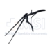 Ferris Smith Kerrison Rongeur, 40 Degrees Upbite, 2mm Bite, EZ Cleaning System, Ejector, Thin Footplate, Diamond Like Coating, Working Length 8" (203mm) - FS82040UTHEDLC
