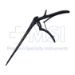 Ferris Smith Kerrison Rongeur, 40 Degrees Upbite, 2mm Bite, EZ Cleaning System, Ejector, Thin Footplate, Diamond Like Coating, Working Length 8" (203mm) - FS82040UTHEDLC