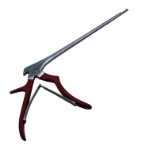Ferris Smith Kerrison Rongeur, 90 Degrees Upbite, 1mm Bite, Red Silicone Handle, Working Length 8" (203mm) 