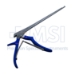 Ferris Smith Kerrison Rongeur, 90 Degrees Upbite, 2mm Bite, Blue Silicone Handle, Working Length 8" (203mm) - FSKB-2M8UP90