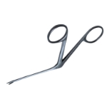 Fine Alligator Ear Forceps, Straight Shaft, Finely Serrated 6mm Jaw Shaft Length 82mm 