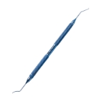 Fine/Nagahara & Nichamin I Quick Chopper, Titanium, Right Hand Dominant, Use In Left Hand, Fine Interior Cutting Edge, Blunt Tip/Wedge Shaped Cutting Edge, Angled 10mm Bend toTip, Round Handle, 5-1/2" (134mm) 05-4066