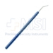 Fine-Nagahara Chopper, Titanium, Right Hand Dominant, Use In Left Hand, 10mm Bend To Tip, Angled 45 Degrees, Blunt Tip, Micro Cutting Blade, Overall Length 4-1/2" (114mm) - 16-5147-R