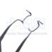 Fishkind Eye Speculum, Open Blades, Adjustable Mechanism, Overall Length 3-1/8" (10mm) - 11-2-6822