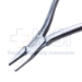 Flat Nose Pliers, Serrated Jaws, 5mm Tip, Overall Length 5-1/2" (140mm) - D8246