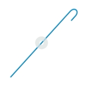 Flexible Iris Retractor, Silicone Adjustable Stopper, 5 Iris Retractors Per Sterile Package, 6 Packages Per Box 