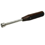 Fluman Bone Tamps, 14mm Diameter, Expanded Head, Crisscross Grip End, Phenolic Handle, Overall Length 8" (200mm) 