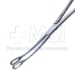 Foerster Sponge Forceps, Curved, Serrated, Overall Length 9-1/2" (241mm) - C7388