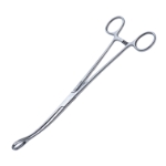 Foerster Sponge Forceps, Curved, Serrated, Overall Length 9-1/2" (241mm) 