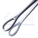 Foerster Sponge Forceps, Straight, Serrated Jaw, Overall Length 7" (180mm) - 226213J