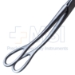 Foerster Sponge Forceps, Curved, Smooth Jaw, Overall Length 7" (180mm) - 226221J