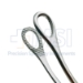 Foerster Sponge Forceps, Curved, Serrated, Overall Length 9-3/4" (250mm) - 226228J