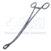 Foerster Sponge Forceps, Curved, Smooth, Overall Length 9-3/4" (250mm) - 226226J