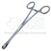 Foerster Sponge Forceps, Straight, Serrated Jaw, Overall Length 7" (180mm) - 227213J