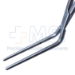 Fogarty H Grip Clamp Forceps, Angled, Accepts 86mm Inserts, Overall Length 9-1/4" (235mm) - 322-6161BX