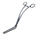 Fogarty H Grip Clamp Forceps, Angled, Accepts 86mm Inserts, Overall Length 9-1/4" (235mm) 