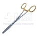 Fogarty H-Grip Clamp Forceps, Angled, Accepts 33mm Inserts, Overall Length 4-5/8" (118mm) - 322-6136BX