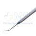 Fogla Trifacet DALK Spatula, Blunt Tip, Overall Length 4.8" (121mm) - 5-1580