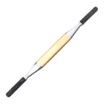 Fomon Muller Claus Rasp, TC, Double Ended, Grit 5 And 6, Medium Coarse, 36 Teeth x 44 Teeth, Overall Length 8" (200mm) 