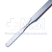 Fomon Rasp, Coarse, Convex Flat Ends, 8mm x 37mm, Down Cutting, Overall Length 8.4" (213mm) - 114-5667