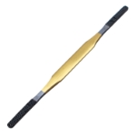 Fomon Rasp, Double Ended, 7.2mm Wide, Back Cutting, TC Teeth, Grit Type 5/6, Overall Length 8-1/2" (216mm) 