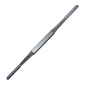Fomon Rasp, Fine, Convex Flat Ends, 8mm x 37mm, Down Cutting, Overall Length 8.4" (213mm) 