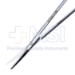 Fomon Saber Back Scissors, Curved, Blunt Double Blade, Bottom Blade Serrated, Overall Length 5-1/3" (135mm) - 19-13894