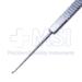 Foreign Body Curette, Straight 31mm Shaft, 0.5mm Cup, Flat Handle, Polished Finish, Overall Length 5" (129mm) - 5-1918