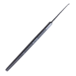 Foreign Body Curette, Straight 31mm Shaft, 0.5mm Cup, Flat Handle, Polished Finish, Overall Length 5" (129mm) 6696,18-May,E0807