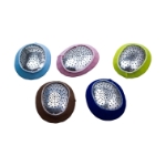 Fox Aluminum Eye Shield, Adult, Covers In Assorted Colors, Pack Of 50 Shields 